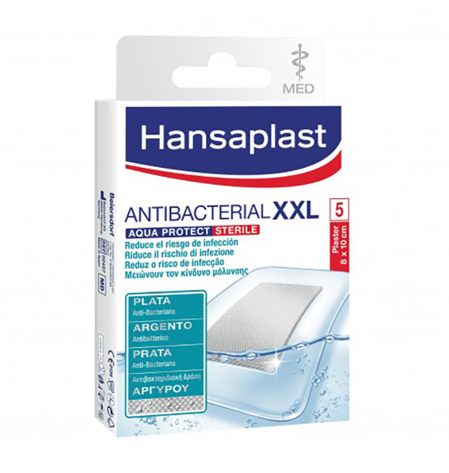 HANSAPLAST MED AQUA PROTECT WOUND CARE MEDICAZIONE 80X100 CM 5 PEZZI - farmasorriso.com