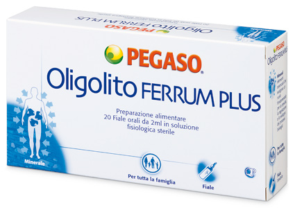 OLIGOLITO FERRUM PLUS 20 FIALE 2 ML - farmasorriso.com