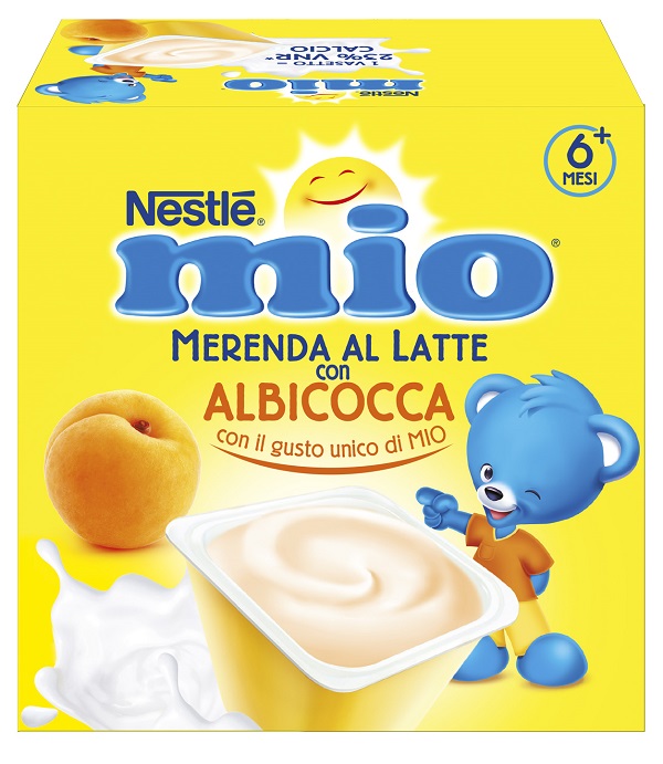 MIO MERENDA ALBICOCCA 4 X 100 G - farmasorriso.com
