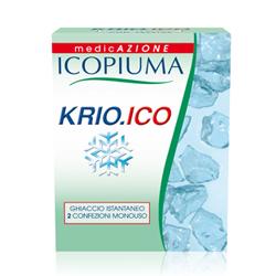 ICOPIUMA GHIACCIO ISTANTANEO MONOUSO ICOPIUMA KRIO 2 BUSTE - farmasorriso.com