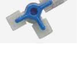 RUBINETTO A 3 VIE DELTA 3W WHITE CONNETTORI LUER LOCK GIREVOLI 1 PEZZO - farmasorriso.com