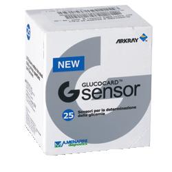 STRISCE MISURAZIONE GLICEMIA GLUCOCARD G SENSOR 25 PEZZI - farmasorriso.com
