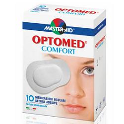 GARZA OCULARE MEDICATA MASTER-AID OPTOMED COMFORT 10 PEZZI - farmasorriso.com