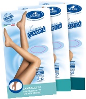 SAUBER GAMBALETTO 40 MAGLIA LISCIA NEUTRO BEIGE 4 LINEA CLASSICA - farmasorriso.com