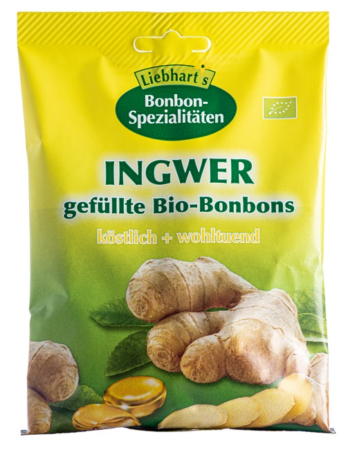 BONBONS ZENZERO BIO 100 G 18 PEZZI - farmasorriso.com