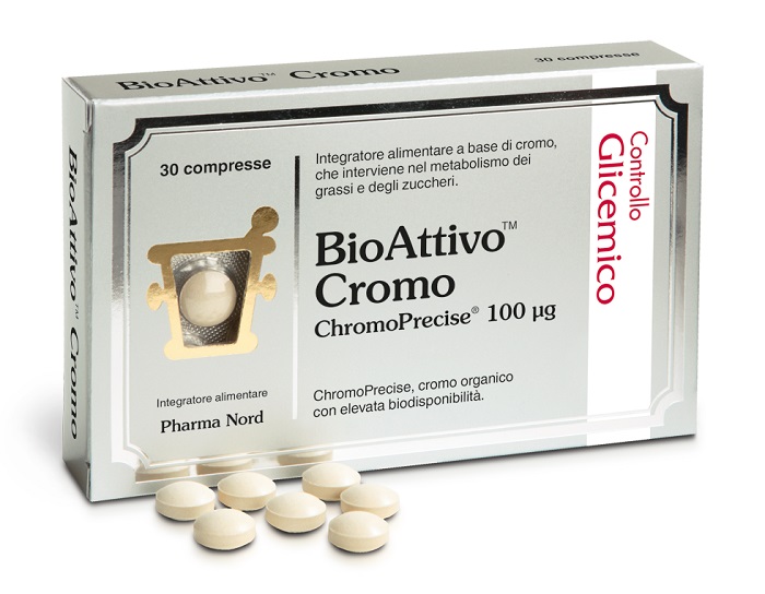 BIOATTIVO CROMO 30 COMPRESSE - farmasorriso.com