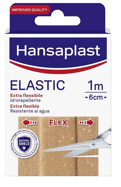CEROTTO IN STRISCIA HANSAPLAST PRETAGLIATO ELASTICO 10 PEZZI - farmasorriso.com