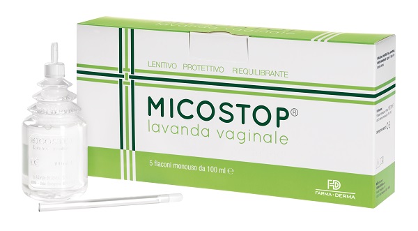 LAVANDA VAGINALE MICOSTOP 5 FLACONI DA 100 ML - farmasorriso.com