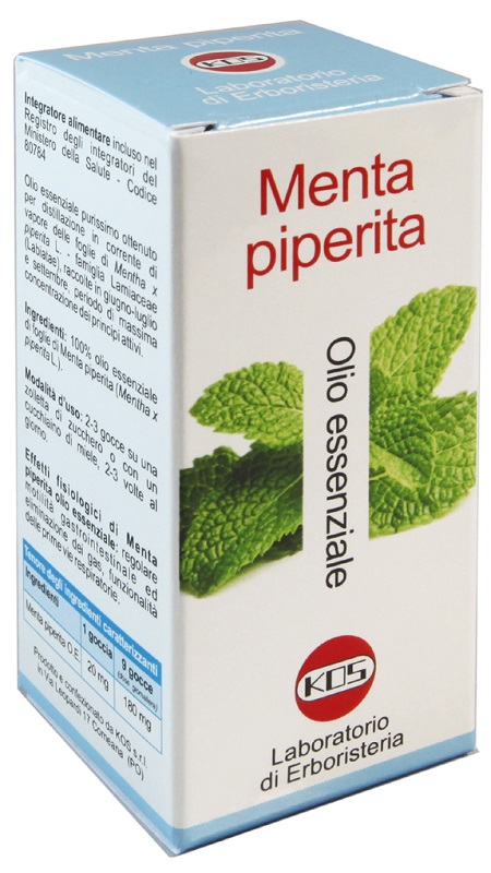 MENTA PIPERITA OLIO ESSENZIALE 20 ML - farmasorriso.com