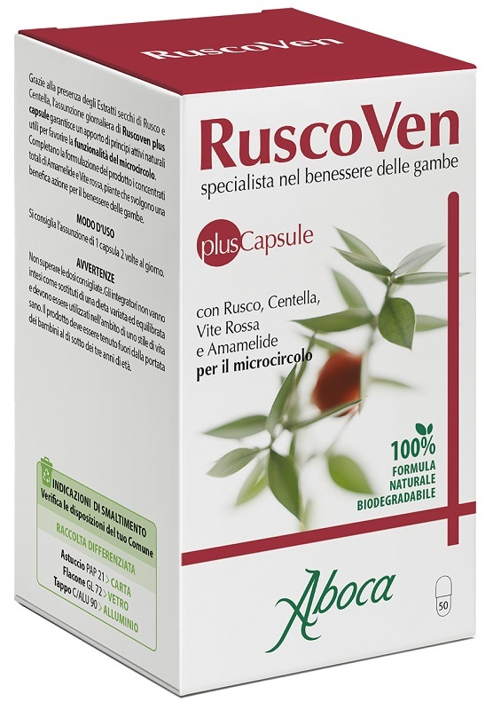 RUSCOVEN PLUS 50 CAPSULE - farmasorriso.com
