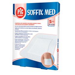 CEROTTO PIC SOFFIX MED IN TNT CON TAMPONE CENTRALE ASSORBENTE STERILE 10X25CM 1 PEZZO - farmasorriso.com