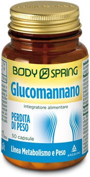 BODY SPRING GLUCOMANNANO 50 CAPSULE - farmasorriso.com