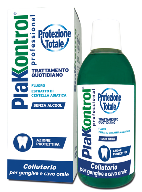 PLAKKONTROL PROTEZIONE TOTALE COLLUTORIO 500 ML - farmasorriso.com
