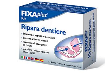 RIPARA DENTIERE KIT FIXAPLUS - farmasorriso.com