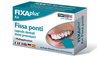 CEMENTO PROVVISORIO PER PONTI FIXAPLUS KIT 1 PEZZO - farmasorriso.com