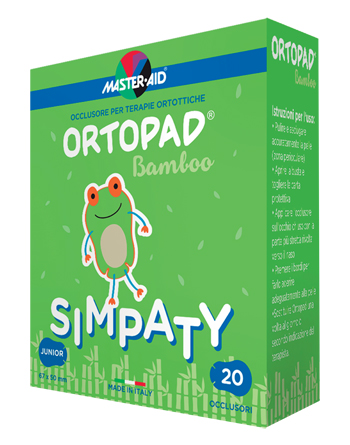 CEROTTO OCULARE PER ORTOTTICA ORTOPAD SIMPATY M 5,4X7,6 50 PEZZI - farmasorriso.com