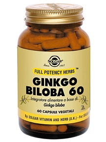 GINKGO BILOBA 60 60 CAPSULE VEGETALI - farmasorriso.com