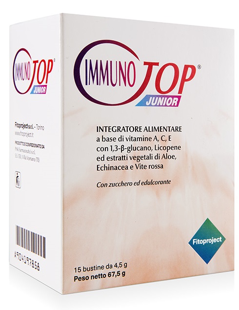 IMMUNOTOP JUNIOR 15 BUSTINE DA 4,5 G - farmasorriso.com