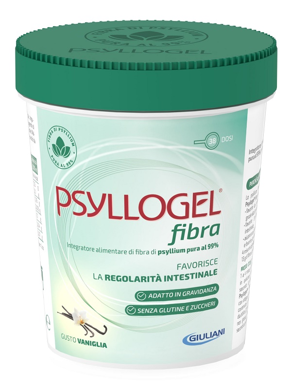 PSYLLOGEL FIBRA VANIGLIA VASO 170 G - farmasorriso.com