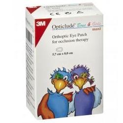 CEROTTO OCULARE COLORATO MAXI 5,7X8CM CF 30 PEZZI - farmasorriso.com