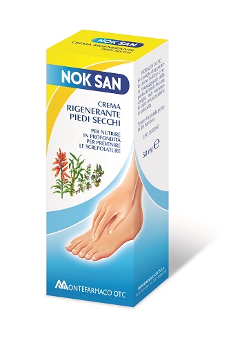 NOK SAN CREMA RIGENERANTE PIEDI SECCHI 50 ML - farmasorriso.com