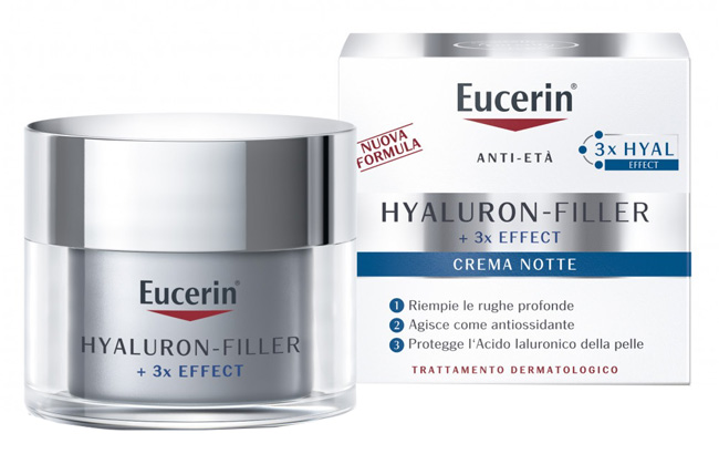 EUCERIN CREMA HYALURON-FILLER NOTTE 50 ML - farmasorriso.com