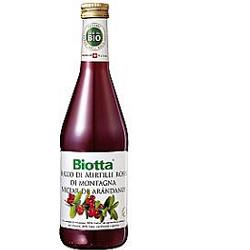 BIOTTA SUCCO DI MIRTILLO ROSSO 500 ML - farmasorriso.com