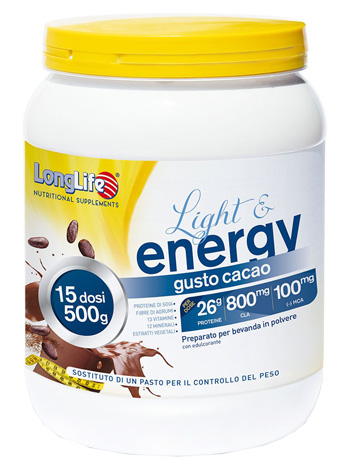 LONGLIFE LIGHT & ENERGY CACAO 500 G - farmasorriso.com