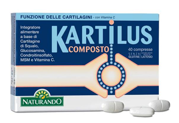 KARTILUS COMPOSTO 40 COMPRESSE - farmasorriso.com