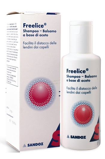 FREELICE SHAMPOO E BALSAMO A BASE DI ACETO 120 ML - farmasorriso.com