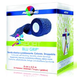 BENDA ELASTICA AUTOBLOCCANTE MASTER-AID BLUGRIP 6X4,5 - farmasorriso.com