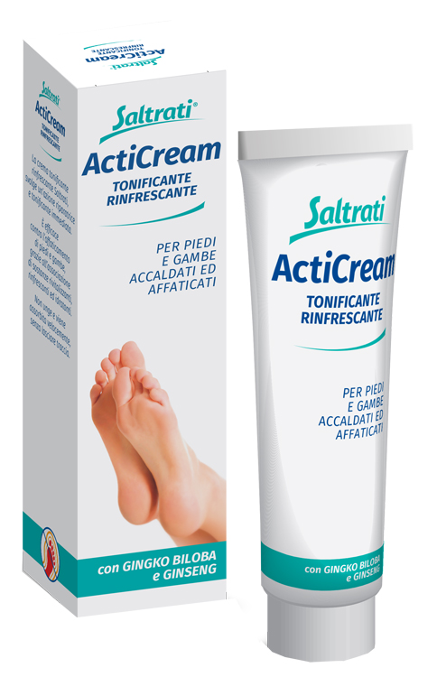 SALTRATI ACTICREAM TONIFICANTE RINFRESCANTE PER PIEDI E GAMBE 100 ML - farmasorriso.com
