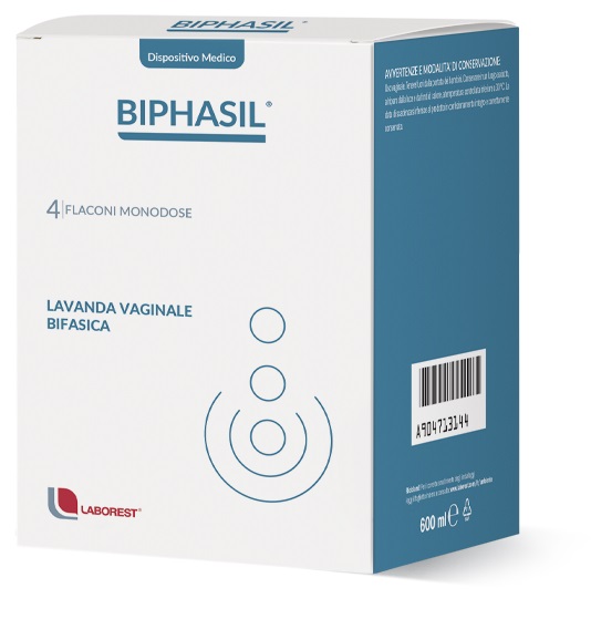 BIPHASIL TRATTAMENTO VAGINALE 4 FLACONIX150 ML - farmasorriso.com
