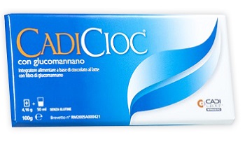 CADICIOC TAVOLETTA LATTE CON GLUCOMANNANO 100 G - farmasorriso.com