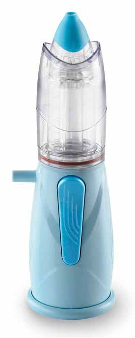AEROSOL PER ALTE VIE RESPIRATORIE RINOWASH COLORE AZZURRO CON CAMPANA UNIVERSALE - farmasorriso.com