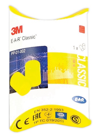 EAR TAPPO AURICOLARE IN SPUGNA 2 PEZZI - farmasorriso.com