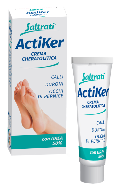SALTRATI ACTIKER CREMA CHERATOLICA PER CALLI DURONI E OCCHI DI PERNICE 100 ML - farmasorriso.com