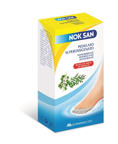 NOK SAN PEDILUVIO SUPEROSSIGENATO 400 G - farmasorriso.com