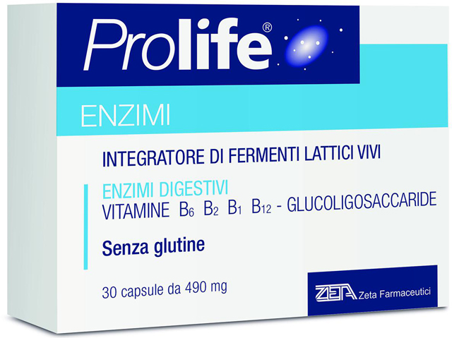 PROLIFE ENZIMI 30 CAPSULE - farmasorriso.com