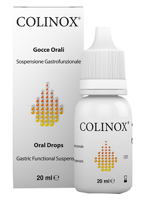 COLINOX SOSPENSIONE GASTROFUNZIONALE GOCCE OROSOLUBILI TRATTAMENTO METEORISMO AEROFAGIA COLICHE GASSOSE 20 ML - farmasorriso.com