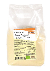 FARINA KAMUT BIANCA TIPO 0 BIO 500 G - farmasorriso.com