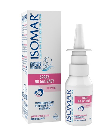 ISOMAR SOLUZIONE ACQUA MARE BABY SPRAY NO GAS 30ML - farmasorriso.com