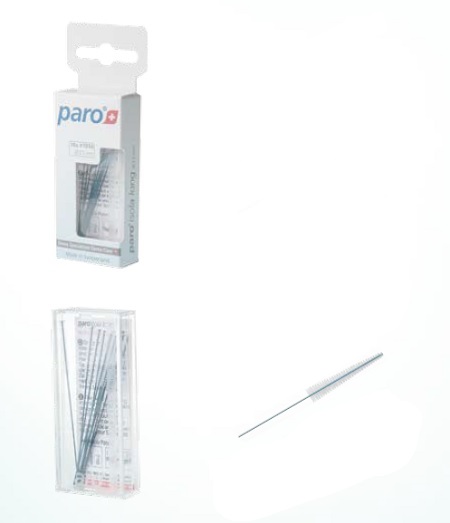 PARO 7-1010 ISOLA LONG SCOVOLINO INTERDENTALI X-FINE BLU CONICO DIAMETRO 2/6 MM - farmasorriso.com