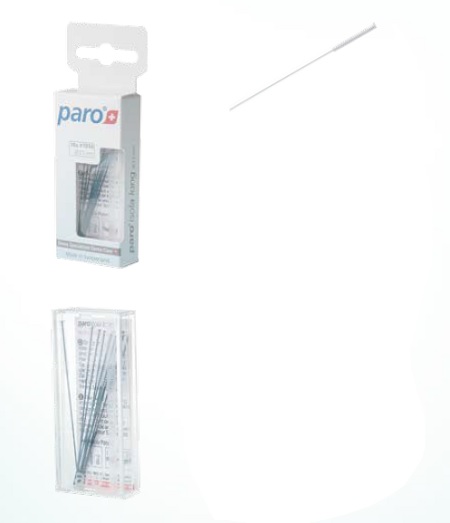 PARO 7-1012 ISOLA LONG SCOVOLINO INTERDENTALI XXX-FINE BIANCO CILINDRICO DIAMETRO 1,9 MM - farmasorriso.com