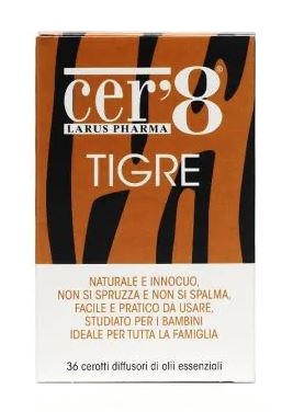 CER'8 TIGRE CUSCINETTO ADESIVO 36 PEZZI - farmasorriso.com