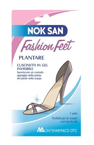 NOK SAN FASHION CUSCINETTO GEL PLANTARE - farmasorriso.com