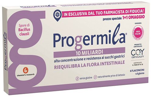 PROGERMILA 10 MILIARDI 6 FLACONCINI 10 ML - farmasorriso.com