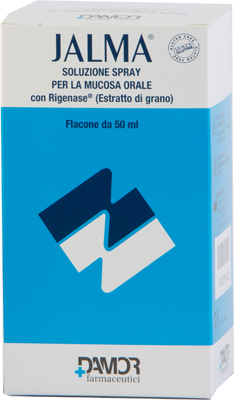 JALMA SOLUZIONE SPRAY PER LA MUCOSA ORALE 50 ML CON NEBULIZZATORE - farmasorriso.com