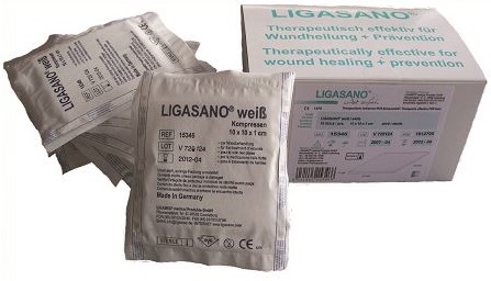 MEDICAZIONE IN COMPRESSE DI POLIURETANO ESPANSO FORMATO DA RETICOLI CELLULARI A NIDO D'APE 10PZ - farmasorriso.com