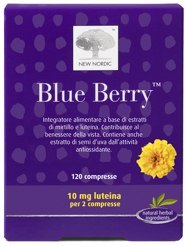 BLUE BERRY 120 COMPRESSE - farmasorriso.com